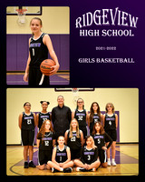 2021-2022 Girls Basketball team pictures
